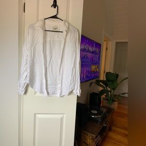 Abercrombie linen button up